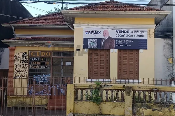 Terreno à venda, 290m² - Centro,Santo André 