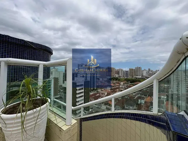 Cobertura à venda com 3 quartos, 164m² - Guilhermina,Praia Grande
