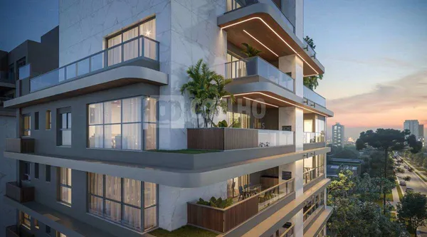 Apartamento à venda com 3 quartos, 136m² - Batel,Curitiba