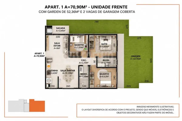 Apartamento à venda com 3 quartos, 79,10m² - Boqueirão,Curitiba
