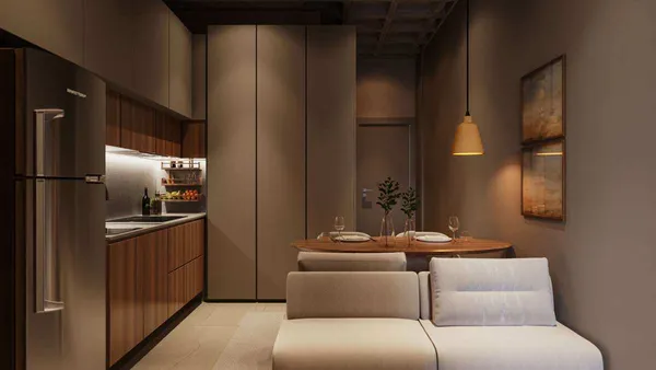 Apartamento à venda com 1 quarto, 37,18m² - Santa Lúcia,Belo Horizonte