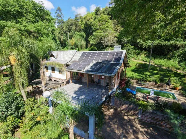 Chácara à venda com 2 quartos, 341,00m² - Jammerthal,Picada Café