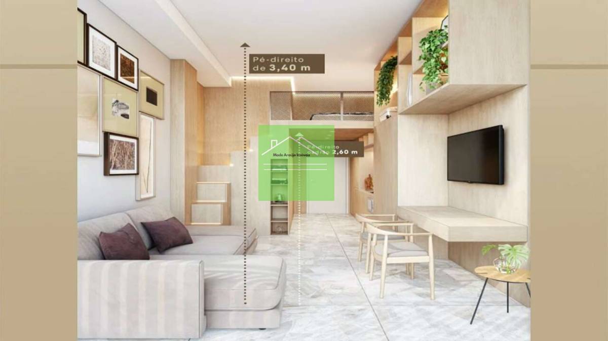Studio à venda com 1 quarto, 24,40m² - Jardim Paulista,São Paulo
