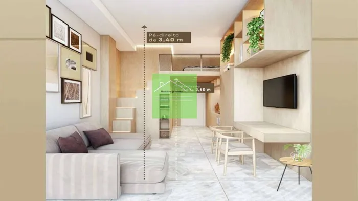 Studio à venda, no CASA JARDINS JAÚ em São Paulo, Jardim Paulista, com 1 quarto, 24,40m²