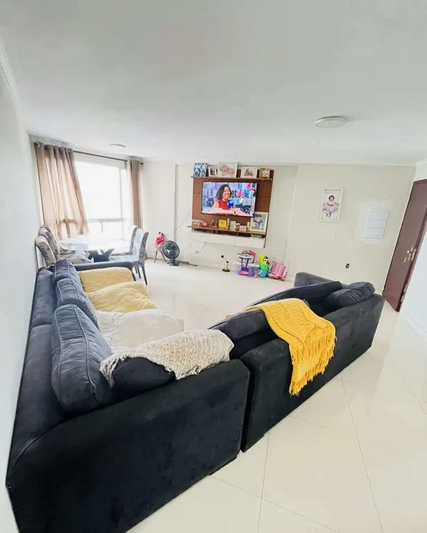 Apartamento à venda com 3 quartos, 100m² - Itararé,São Vicente