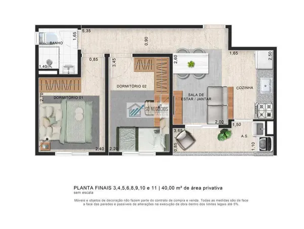 Apartamento à venda com 2 quartos - Jardim da Glória,Taboão da Serra