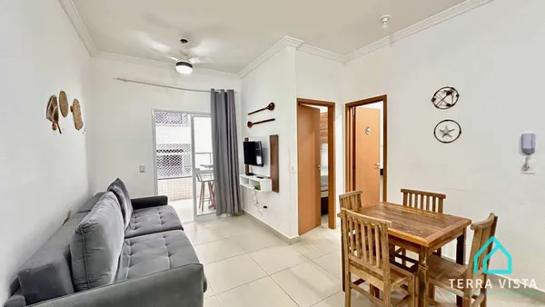 Apartamento à venda com 1 quarto, 42m² - Toninhas,Ubatuba