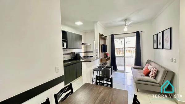 Apartamento à venda com 2 quartos, 64m² - Toninhas,Ubatuba