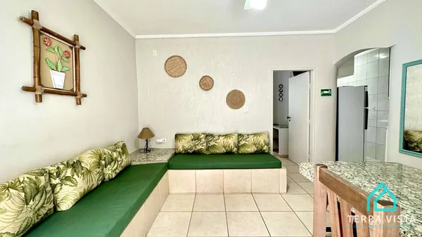 Apartamento à venda com 1 quarto, 51m² - Tenório,Ubatuba