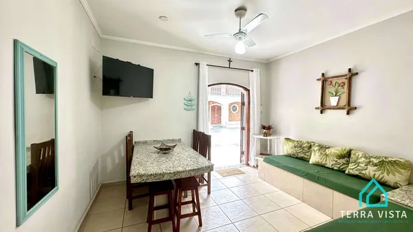 Apartamento à venda com 1 quarto, 51m² - Tenório,Ubatuba