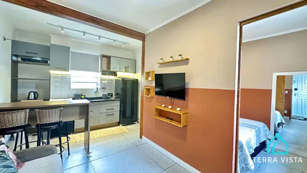 Apartamento à venda com 1 quarto, 30m² - Praia Grande,Ubatuba