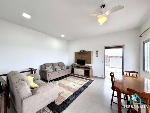 Cobertura à venda com 2 quartos, 104m² - Praia Grande,Ubatuba