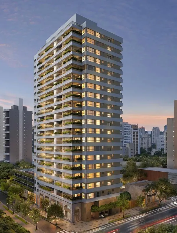 Apartamento à venda com 2 quartos, 80.31m² - Moema,São Paulo