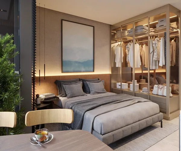 Studio à venda com 1 quarto, 23.88m² - Cerqueira César,São Paulo