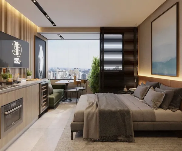 Studio à venda com 1 quarto, 24.51m² - Cerqueira César,São Paulo