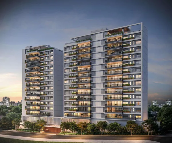 Apartamento à venda com 3 quartos, 198.5m² - Ibirapuera,São Paulo