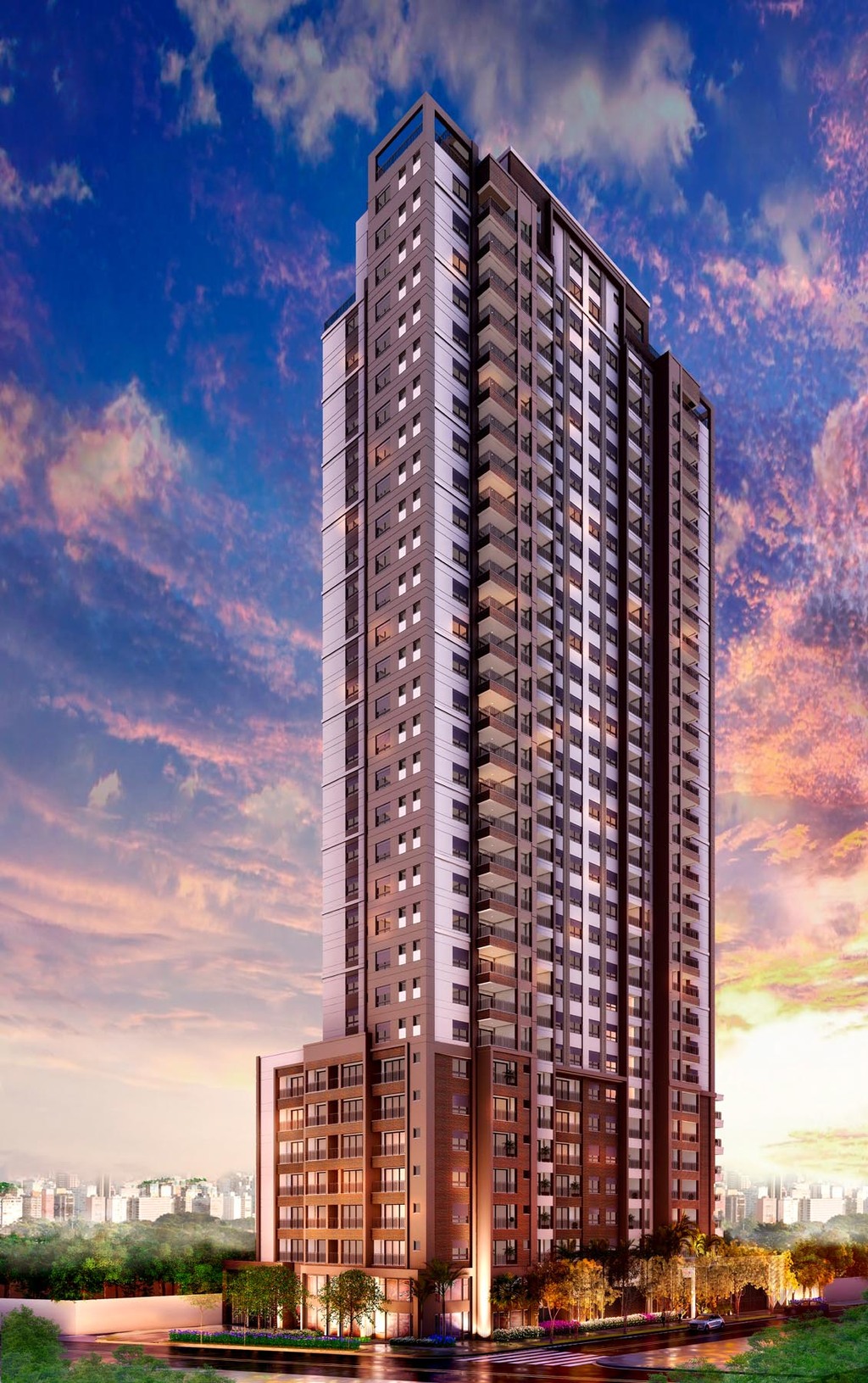 Apartamento à venda com 3 quartos, 122.45m² - Brooklin Paulista,São Paulo