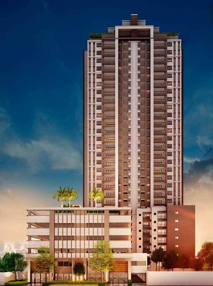 Apartamento à venda com 3 quartos, 122.45m² - Brooklin Paulista,São Paulo
