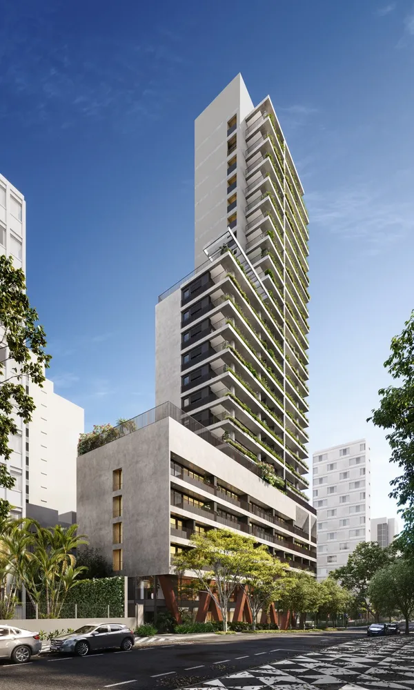 Studio à venda com 1 quarto, 25.47m² - Higienópolis,São Paulo