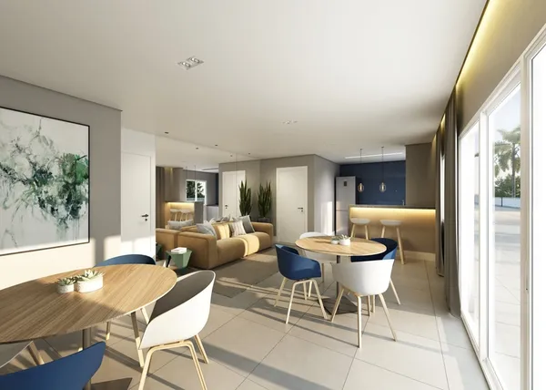 Apartamento à venda com 1 quarto, 40.4m² - Parque Laguna,Taboão da Serra