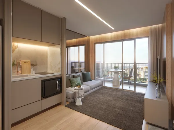 Apartamento à venda com 1 quarto, 35.26m² - Higienópolis,São Paulo