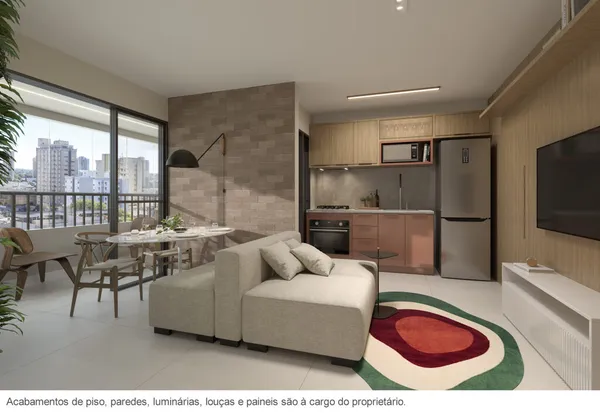 Apartamento Garden à venda com 2 quartos, 39.84m² - Alto da Mooca,São Paulo
