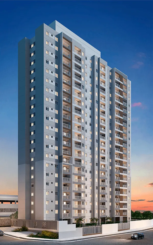 Apartamento à venda com 2 quartos, 56m² - Campestre,Santo André