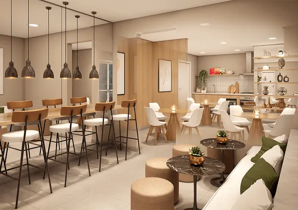 Apartamento à venda com 2 quartos, 56m² - Campestre,Santo André