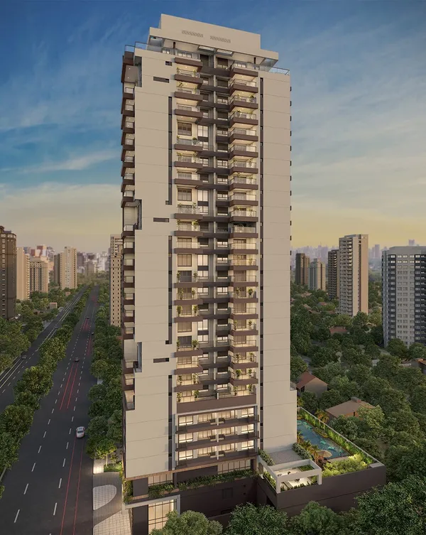 Apartamento à venda com 1 quarto, 57.94m² - Indianópolis,São Paulo