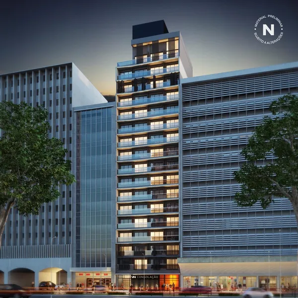 Studio à venda com 1 quarto, 32.43m² - Consolação,São Paulo