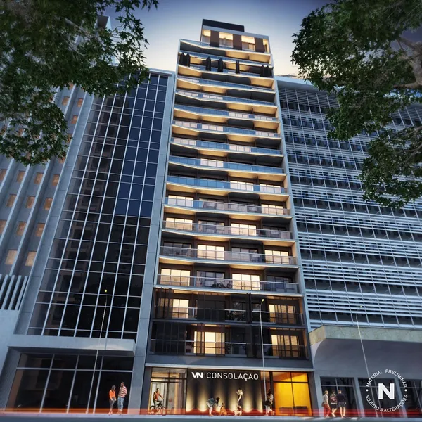 Studio à venda com 1 quarto, 32.43m² - Consolação,São Paulo