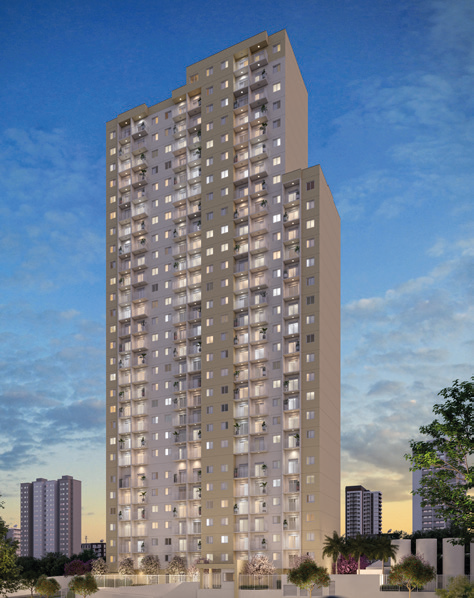 Apartamento à venda com 1 quarto, 26.85m² - Campo Belo,São Paulo