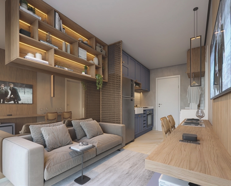 Apartamento à venda com 1 quarto, 26.85m² - Campo Belo,São Paulo