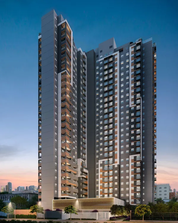 Apartamento à venda com 2 quartos, 39.64m² - Campo Belo,São Paulo