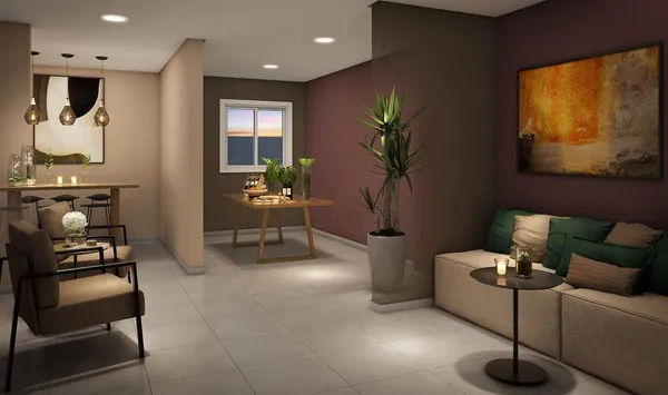 Apartamento à venda com 2 quartos, 32.8m² - Terceira Divisão de Interlagos,São Paulo