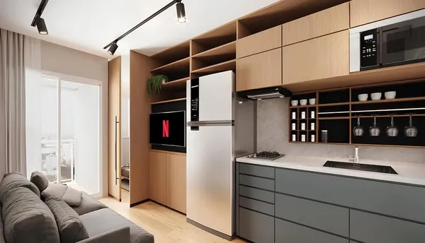 Apartamento Garden à venda com 1 quarto, 36.68m² - Campo Belo,São Paulo
