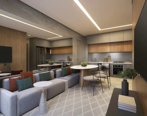 Apartamento à venda com 3 quartos, 51.6m² - Jardim Caravelas,São Paulo