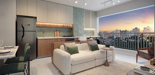 Apartamento à venda com 2 quartos, 37.4m² - Tatuapé,São Paulo