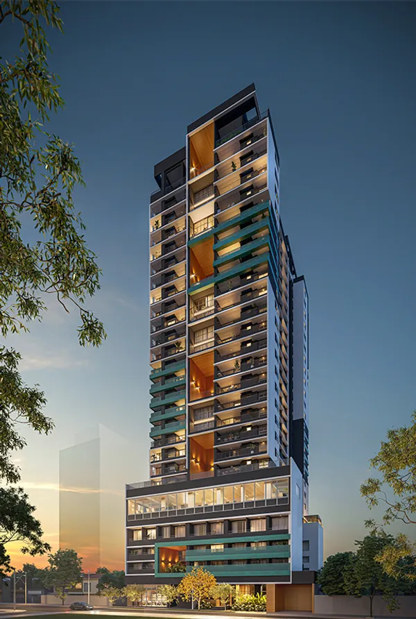 Duplex à venda com 1 quarto, 58.7m² - Brooklin Novo,São Paulo