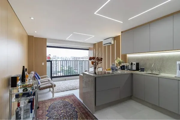 Apartamento à venda com 2 quartos, 55m² - Moema,São Paulo