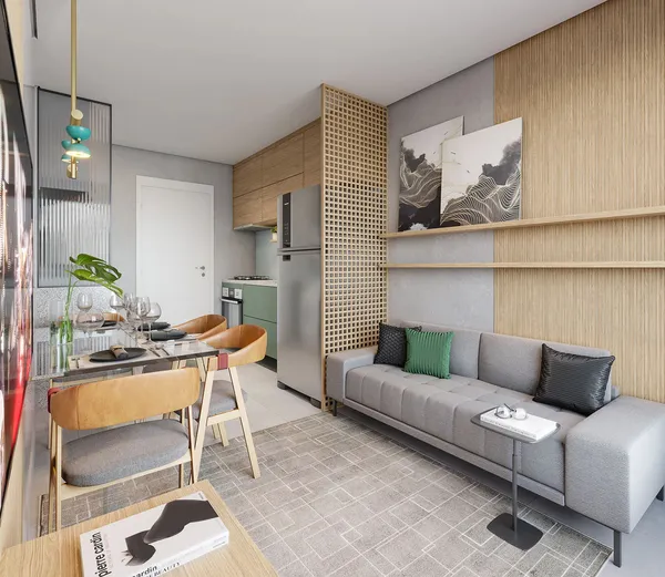 Apartamento à venda com 1 quarto, 27.17m² - Campo Grande,São Paulo