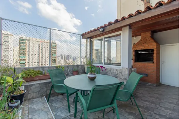 Cobertura à venda com 4 quartos, 195m² - Campo Belo,São Paulo