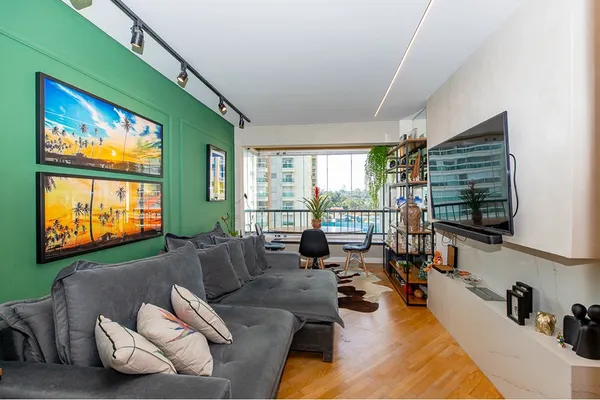 Apartamento à venda com 1 quarto, 46m² - Brooklin Paulista,São Paulo