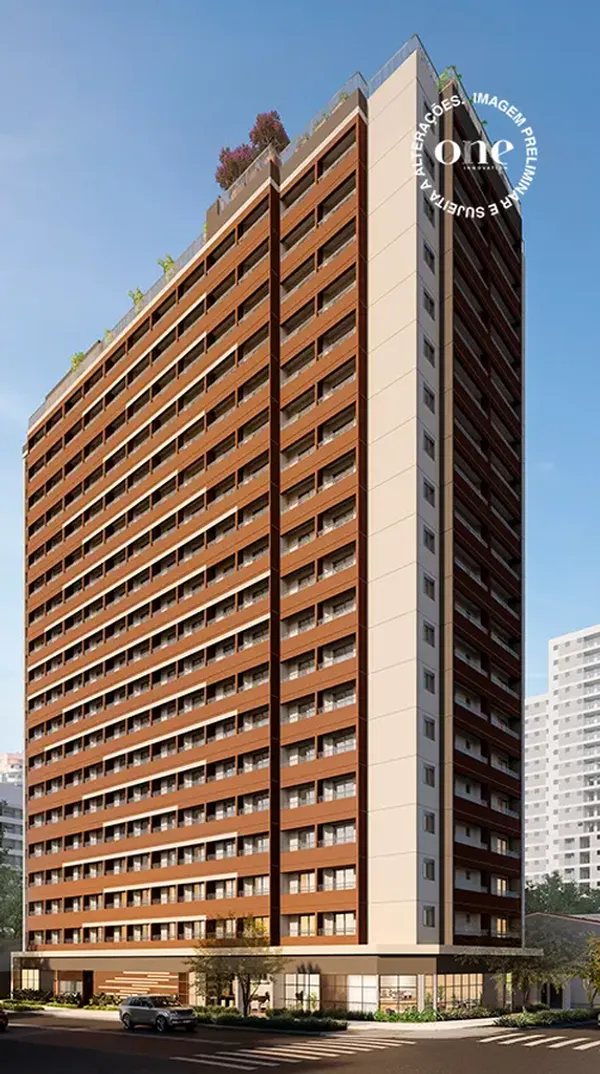 Apartamento à venda com 1 quarto, 24.74m² - Indianópolis,São Paulo