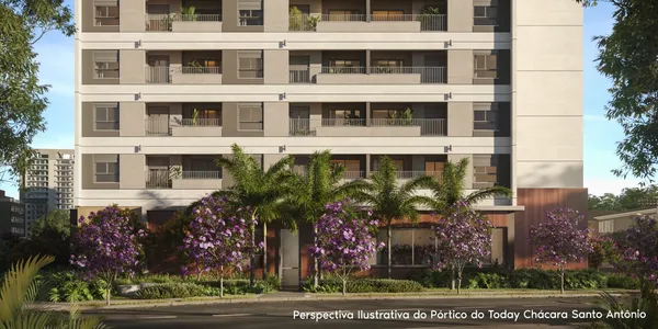 Apartamento à venda com 1 quarto, 29.55m² - Chácara Santo Antônio (Zona Sul),São Paulo