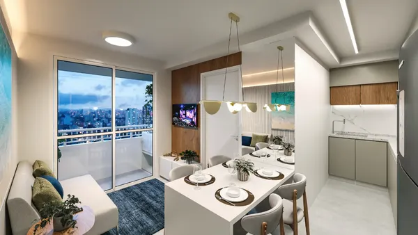 Apartamento à venda com 2 quartos, 34.94m² - Vila Campo Grande,São Paulo