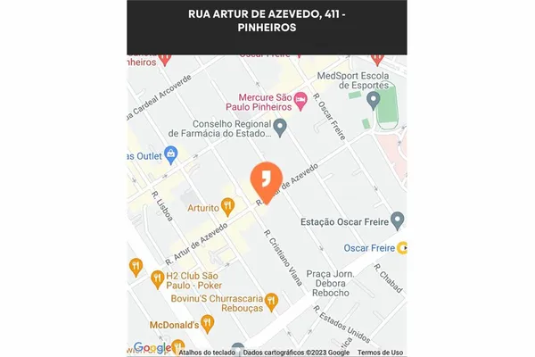 Studio à venda com 1 quarto, 24m² - Pinheiros,São Paulo