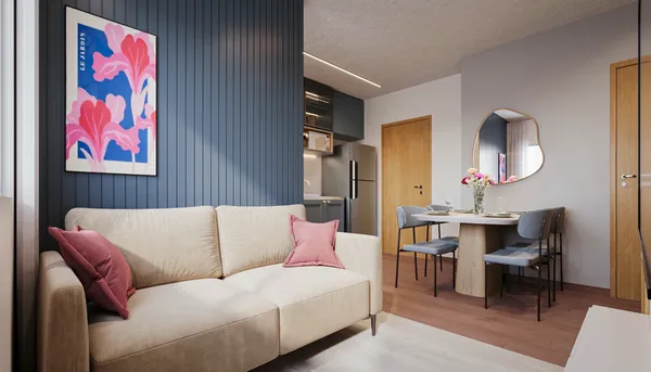 Apartamento à venda com 2 quartos, 33.78m² - Vila Carmosina,São Paulo