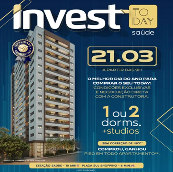 Apartamento à venda com 2 quartos, 38.99m² - Saúde,São Paulo