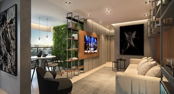 Apartamento à venda com 2 quartos, 66.34m² - Brooklin Paulista,São Paulo